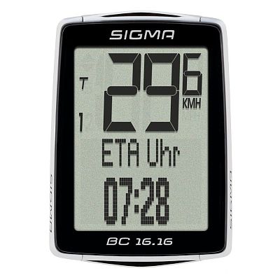 Превью  Велокомпьютер SIGMA BC 16.16 STS CAD беспроводной (16 функций)